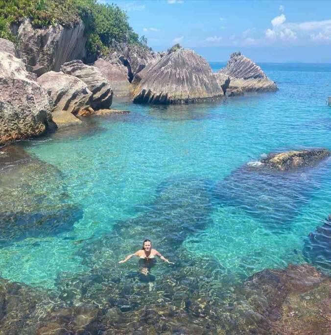 Novo-Refugio Do Arquiteto - Casa Coqueiro, 4 Minutos Caminhando Ate A Praia Сан-Себастьян Экстерьер фото