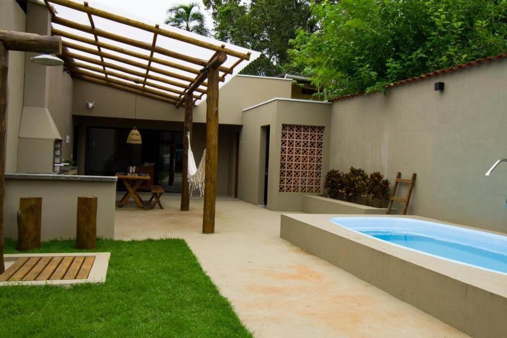 Novo-Refugio Do Arquiteto - Casa Coqueiro, 4 Minutos Caminhando Ate A Praia Сан-Себастьян Экстерьер фото