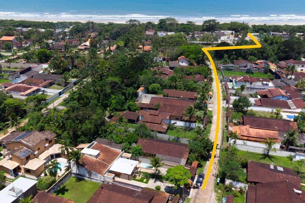 Novo-Refugio Do Arquiteto - Casa Coqueiro, 4 Minutos Caminhando Ate A Praia Сан-Себастьян Экстерьер фото